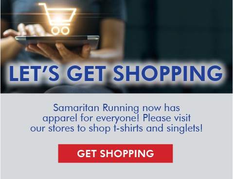 Lets get shopping Running